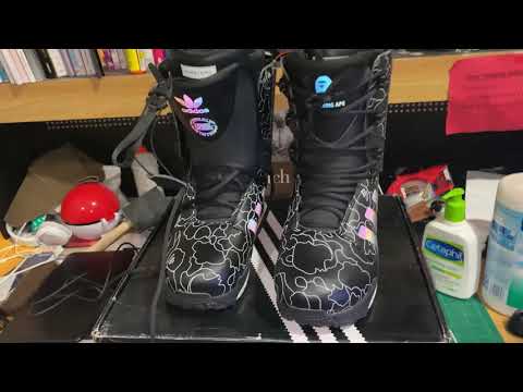 Bape x Adidas Tactical ADV snowboots