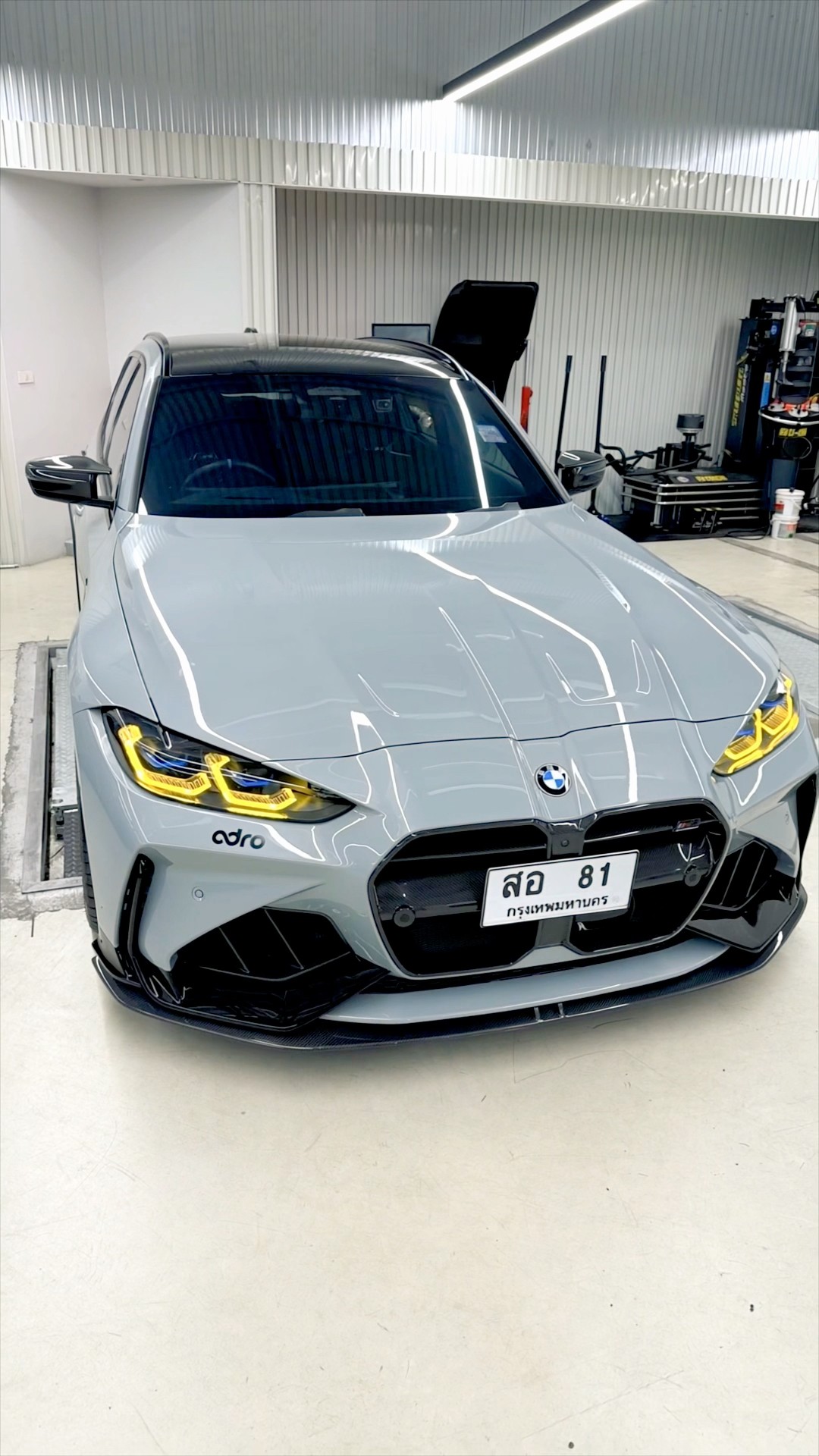กันชนหน้า ADRO Grille and Duct Vent BMW M3 G81 G-FORCE