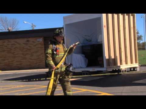 Bedford Heights Fire Department Residential Sprinkler Demonstration