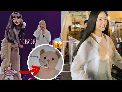 BlackPink Lisa spotted a camera on a doll thrown at stage, Pharita @ BlackPink's Thailand concert! thumnail