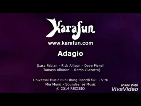 Adagio - Male Karaoke