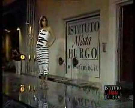 Fashion show at the fashion school Istituto di Moda Burgo