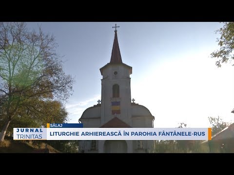 Liturghie arhierească în Parohia Fântânele-Rus