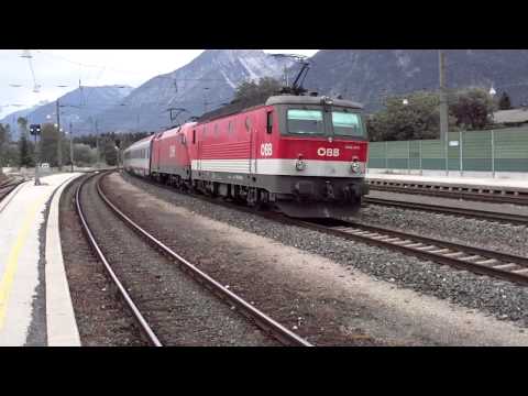 Class1144 and Taurus doubleheaded with Intercity Train OBB Austria Railways