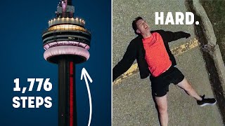 CN Tower Stairs Challenge! How hard is it?