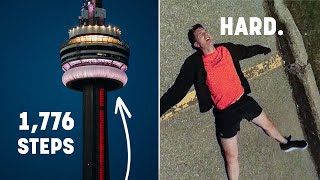 CN Tower Stairs Challenge! How hard is it