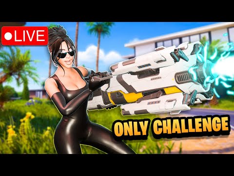 🔴LIVE! Arc-Lightning Gun ONLY Challenge! (Fortnite Chapter 7 Livestream)