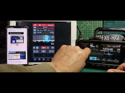 iOS-SDR-Steuerung, Icom IC-705 und Quick FT8