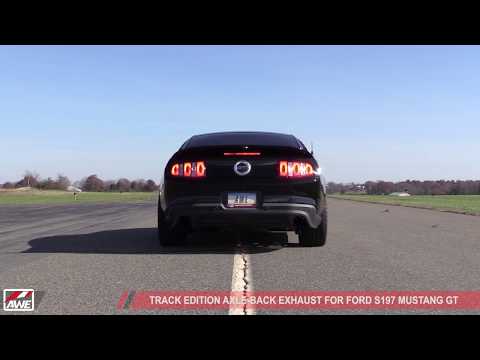 AWE Track Edition Axle-back for S197 Mustang GT