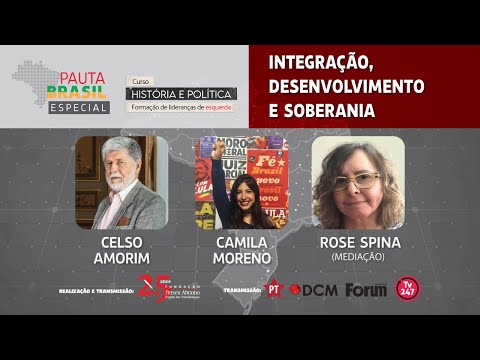 #aovivo | Integração, desenvolvimento e soberania | Pauta Brasil