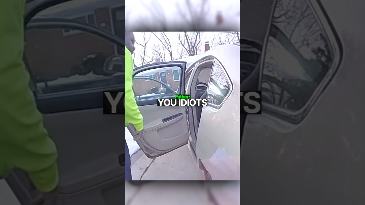 Father Loses It After His Daughter Crashes Car