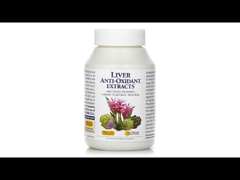 Liver AntiOxidant Extracts  30 Capsules