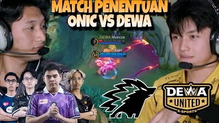 Download lagu PENENTUAN PALING SERU !! AKANKAH ONIC TUMBANG OLEH KUDA HITAM ?! ONIC VS DEWA MATCH 3 - MPL S17 mp3