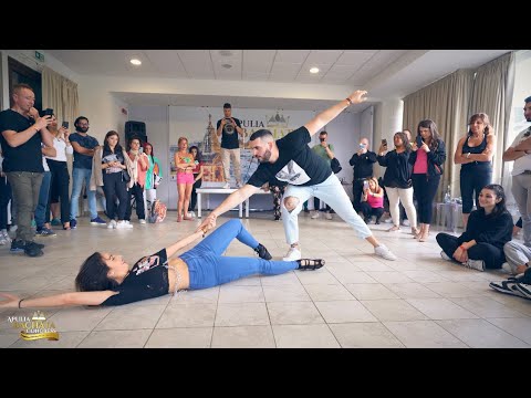 Alessio y Natalia - Apulia Bachata Congress 🎶 ( Peon - @DaniJ @caluu.c ) 🎧