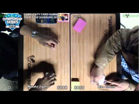 YGO: CCG Tour Stop - Duisburg 2015: Top 16: Evilswarm VS Yosenju