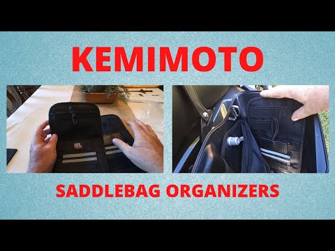 KEMIMOTO UNIVERSAL SADDLEBAG ORGANIZERS