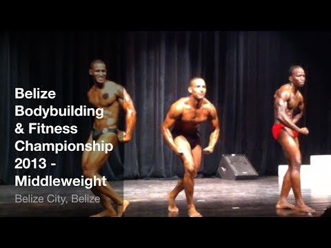 Belize Bodybuilding & Fitness Championships 2013 - Middleweight