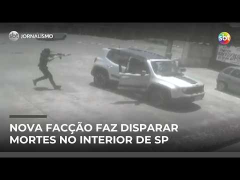 Nova facção do interior de SP, aliada à maior do RJ, faz disparar mortes | #SBTJornalismo