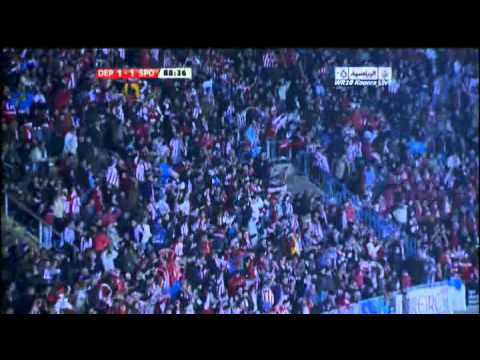 Gol de Diego Castro al Deportivo