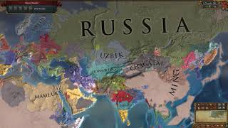 Europa Universalis IV - Relentless Push East Achievement (Completed Nov 11, 1562)
