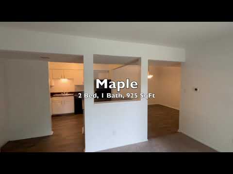 Maple - 2 Bed, 1 Bath