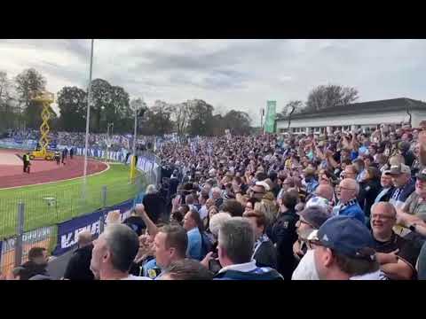 SpVgg Bayreuth gg. TSV 1860 München 1:0(1:0), 29.10.2022, Stimmung vor dem Spiel