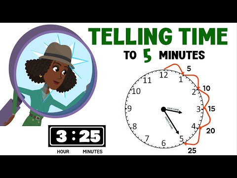 Telling Time to the Nearest 5 Minutes