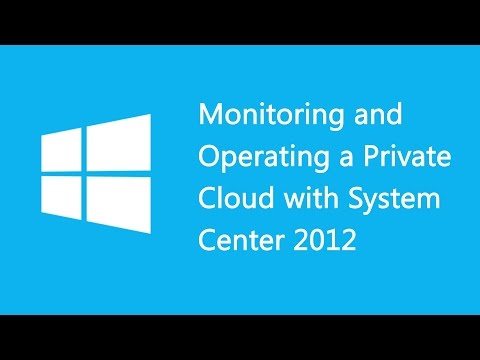 Monitoring and Operating a Private Cloud with System Center 2012 - 10750