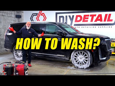 How to wash a giant vehicle — and tackle BLACK paint! Step by Step Process