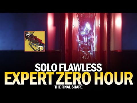 Solo Flawless Expert Zero Hour in The Final Shape [Destiny 2]