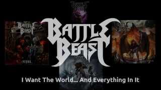Battle Beast - I Want The World... And Everything In It (lyrics video)