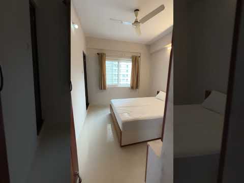 Video thumbnail for B501: Fully furnished 1 BHK Flat for rent in Whitefield | Kots Deux