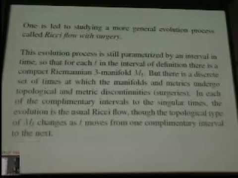 26º CBM - Palestra Plenária - Prof. Gang Tian - Princeton, USA.