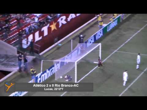 Melhores Momentos Atlético 3 x 1 Rio Branco-AC