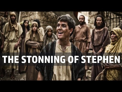 The Stoning of Stephen "I see heaven open and the Son of Man standing at the right hand of God."