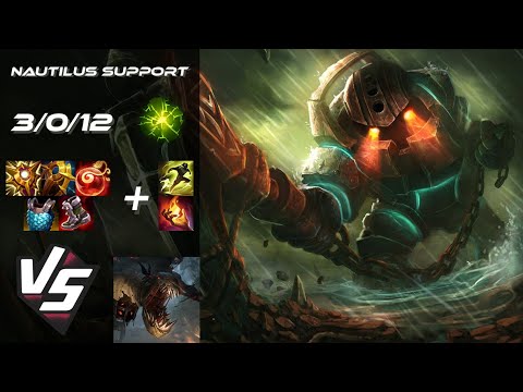 SUPPORT Nautilus vs Fiddlesticks - EU Challenger Patch 25.S2.4