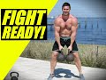 Fight Ready! [Lower Body Kettlebell MMA Workout] | Chandler Marchman
