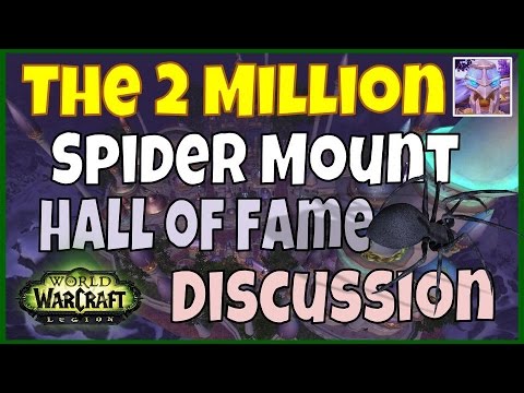 WoW Legion Spider Mount Challenge Discussion