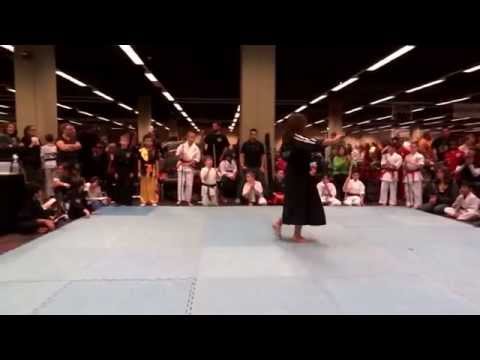 Yoanna (YoYo) H. 8-9 Traditional Weapons - AKA Warrior Cup Grand Nationals Karate Tournament 2015