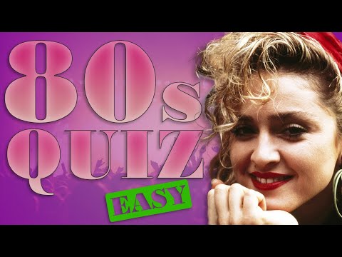 BIG HITS OF THE 80s |  MUSIC QUIZ  | Guess the song | Difficulty EASY