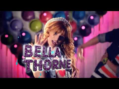 Album TV commercial still with CeCe and Rocky hitting a synchronized pose under studio lights