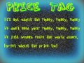 Jessie J Price Tag Instrumental Karaoke Lyrics 