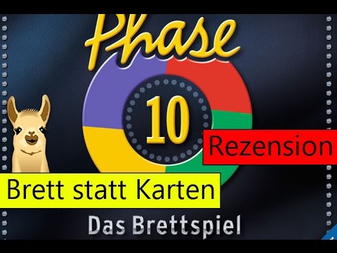 Phase 10 - Das Brettspiel / Anleitung & Rezension / SpieLama