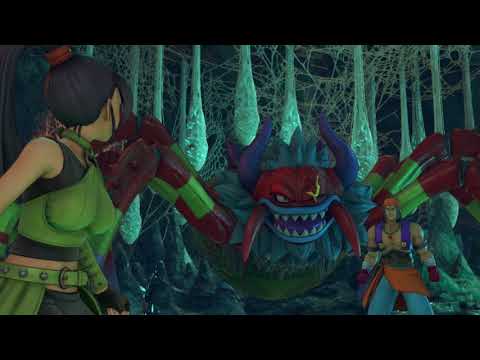 Dragon Quest XI [Jp,PS4] Playthrough #055, Grotta Cave: Boss: Arachratoro