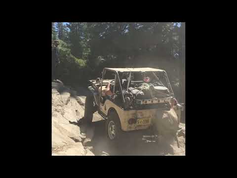 1947 Willys CJ2A Jeep at the 65th Jeepers Jamboree on the Rubicon Trail
