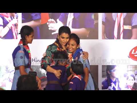 Kajol At Launch Of Lifebuoy's Help A Child Reach 5 Campaign