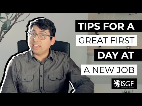 5 Tips to Make a Good Impression on Your First Day at Work - How to Start a New Job the Right Way