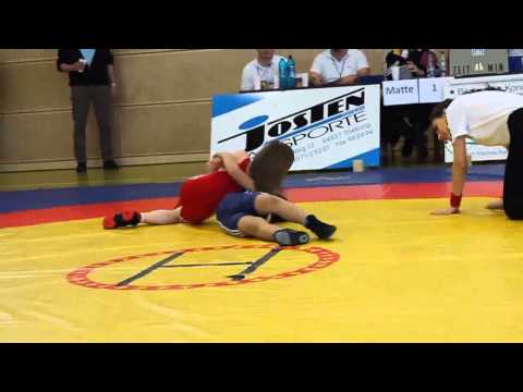 Ringen Hessenmeisterschaft E-Jugend bis 28 Kg Gr.-Römisch Dieburg Sharon Hammerschmidt 16.02.2014