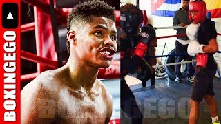 OH MAN! OH NO!! DEVIN HANEY & SHAKUR STEVENSON TRADE INSULTS ON PAST SPARRING ACCOUNTS