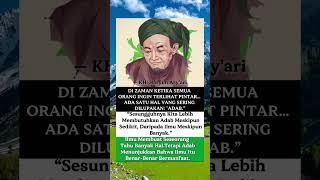 Download lagu Much Knowledge But Manners Forgotten | KH. Hasyim Asy’ari mp3
